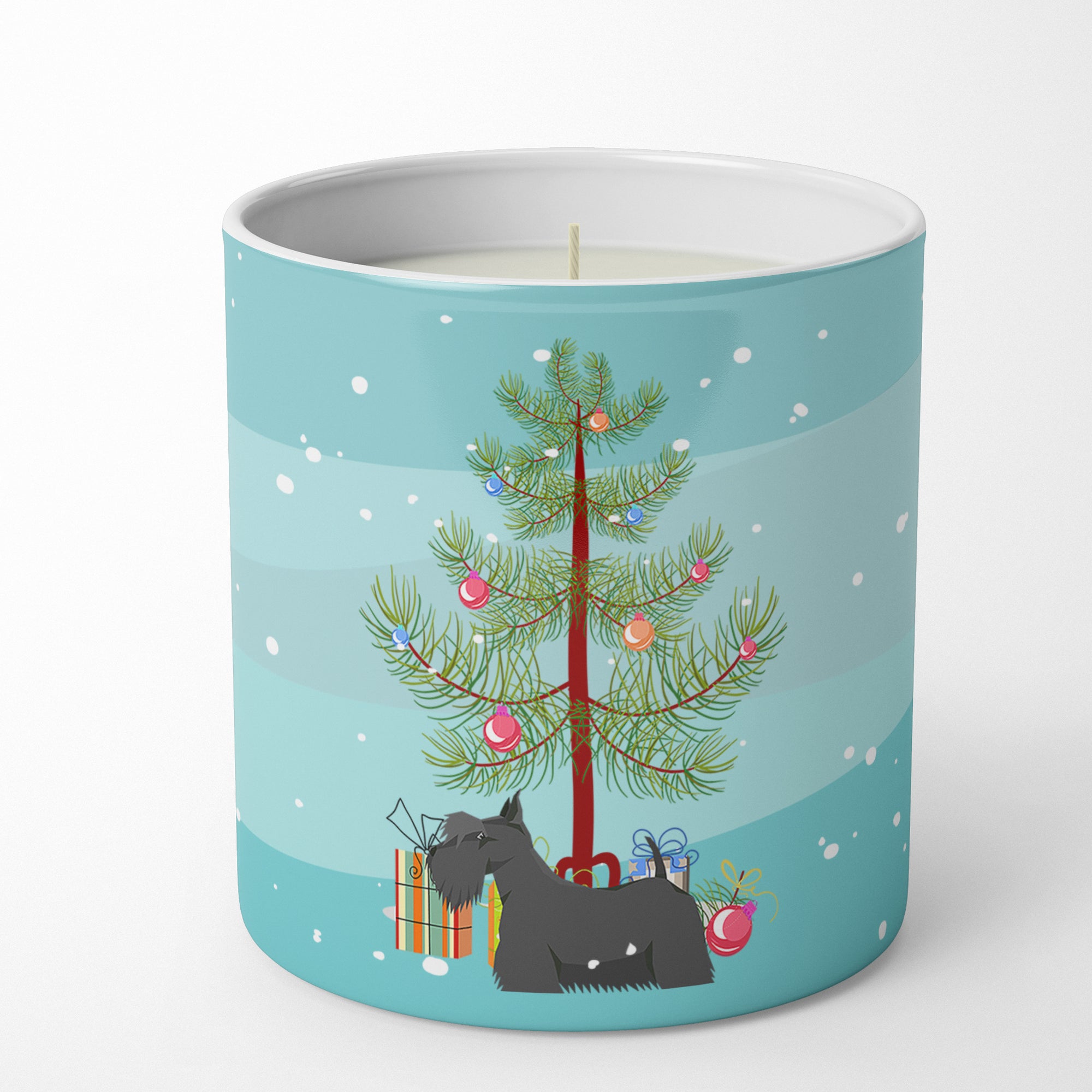 Buy this Scottish Terrier Christmas Tree 10 oz Decorative Soy Candle