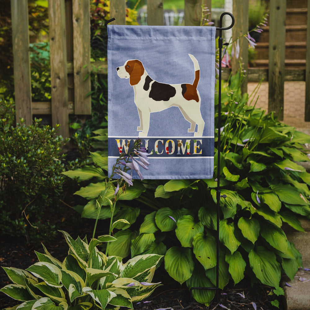 Caroline's Treasures Beagle Welcome Garden Flag - Outdoor Decorative Yard Flag CK3578GF