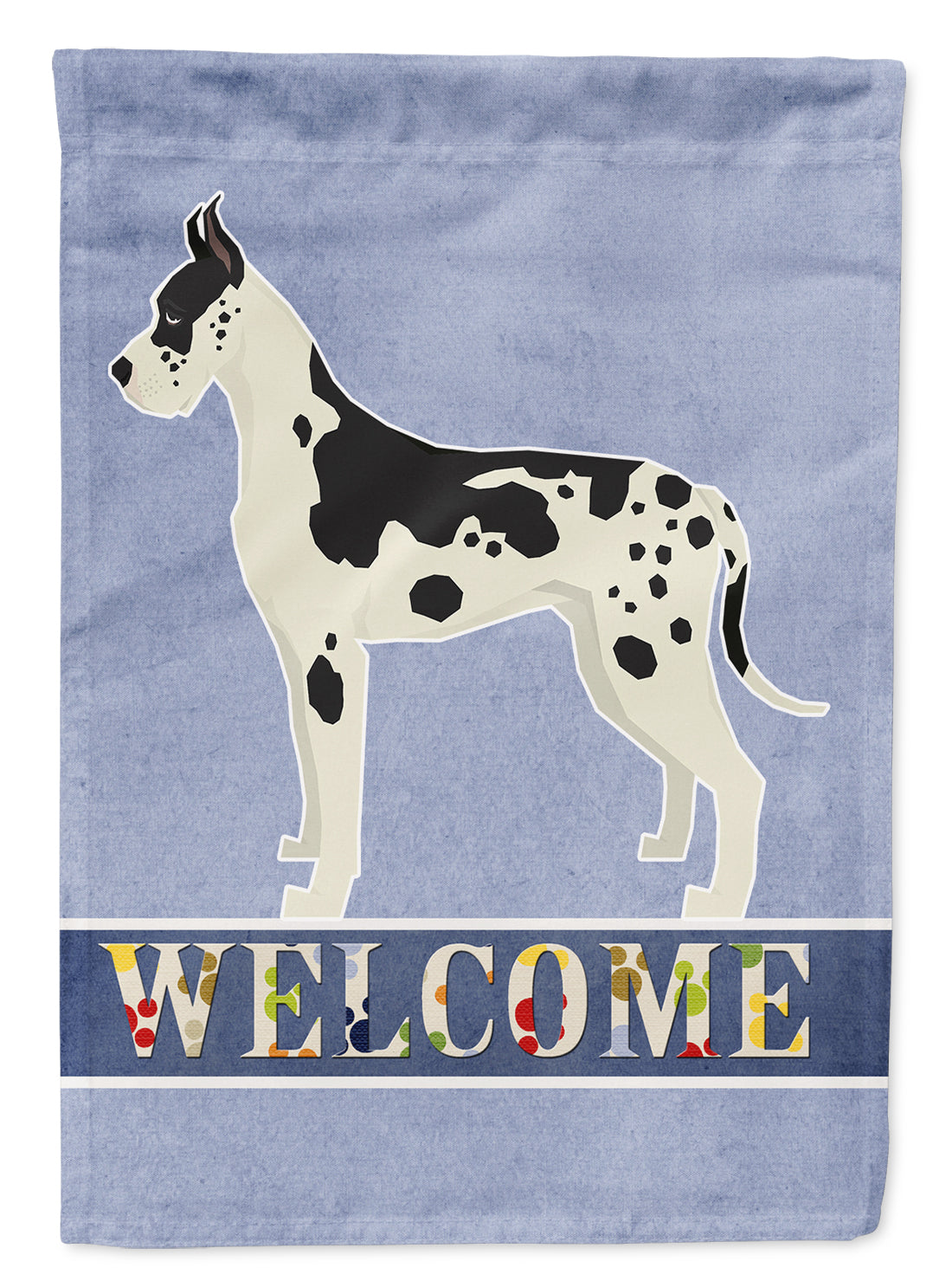 Great Dane Welcome Flag Canvas House Size CK3601CHF  the-store.com.
