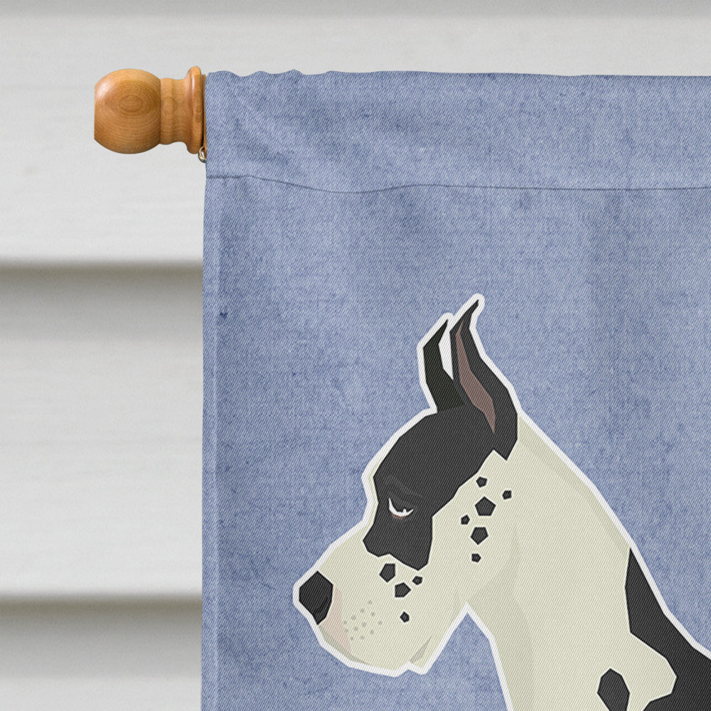 Great Dane Welcome Flag Canvas House Size CK3601CHF