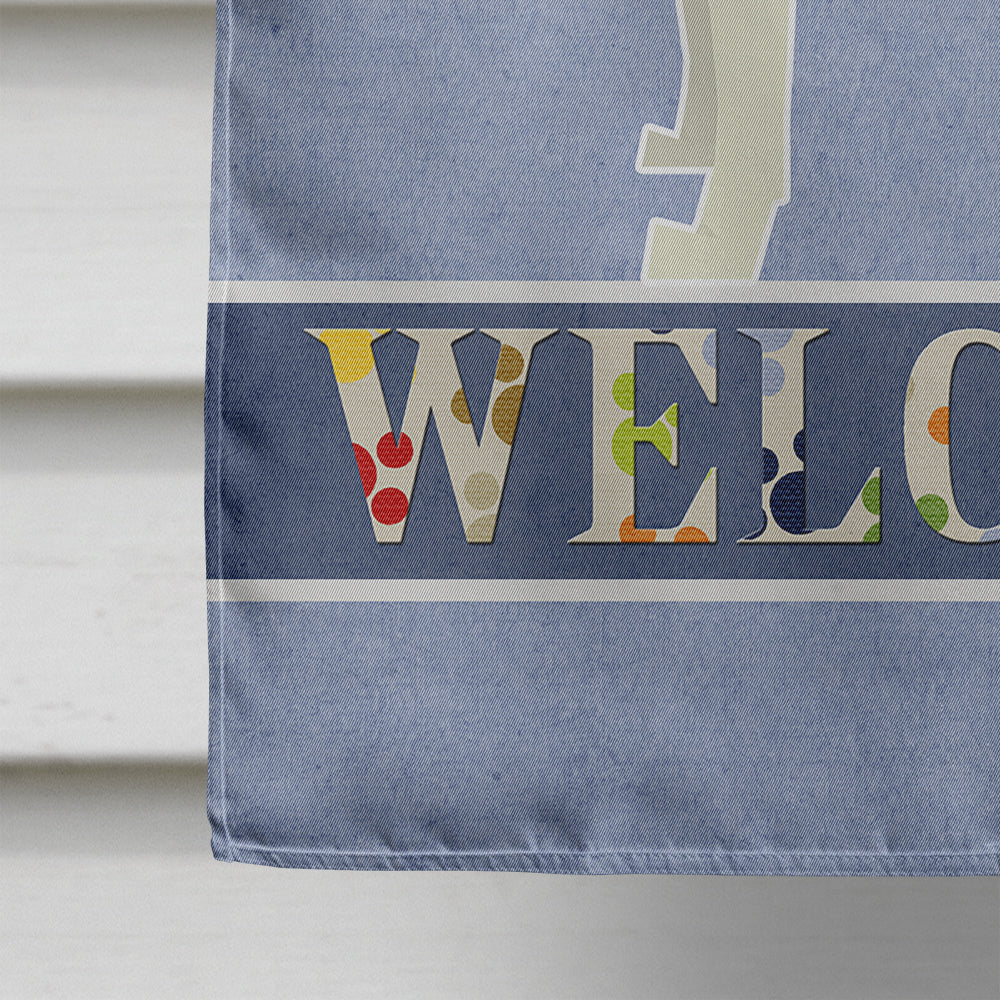 Great Dane Welcome Flag Canvas House Size CK3601CHF