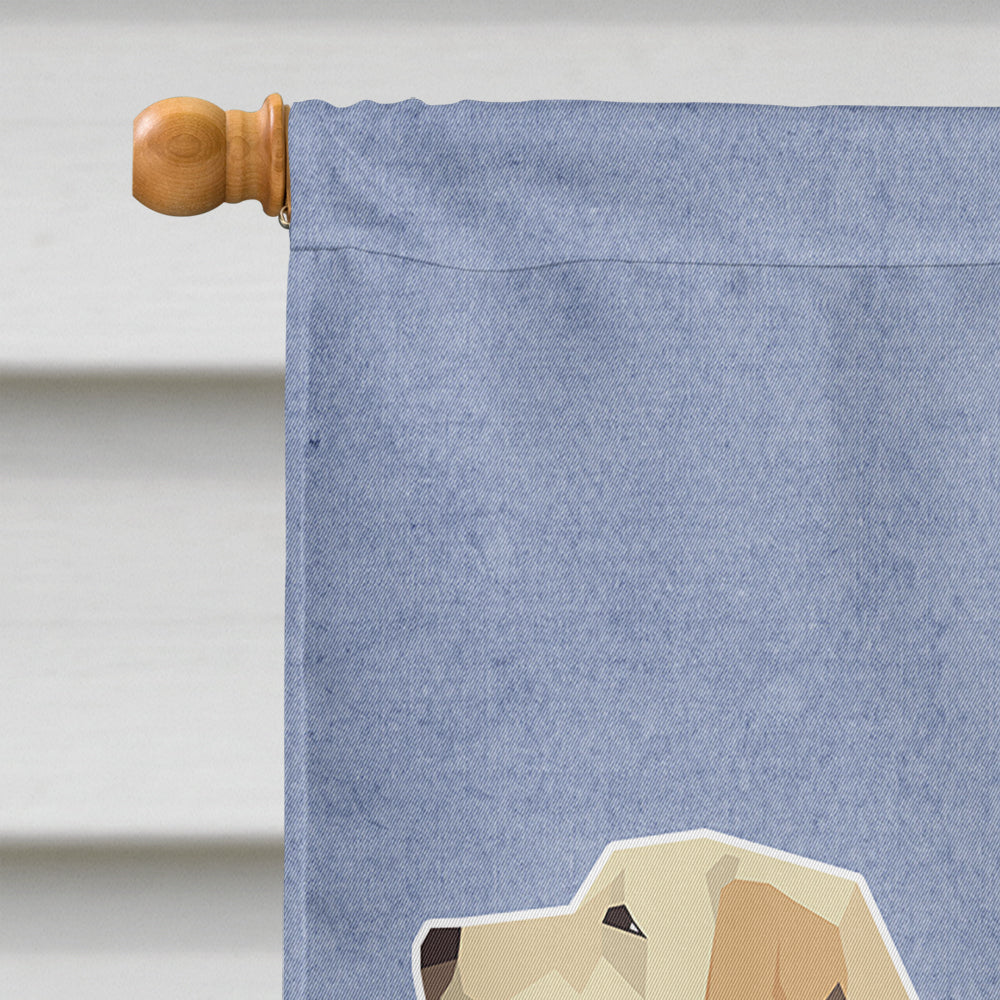 Labrador Retriever Welcome Flag Canvas House Size CK3608CHF
