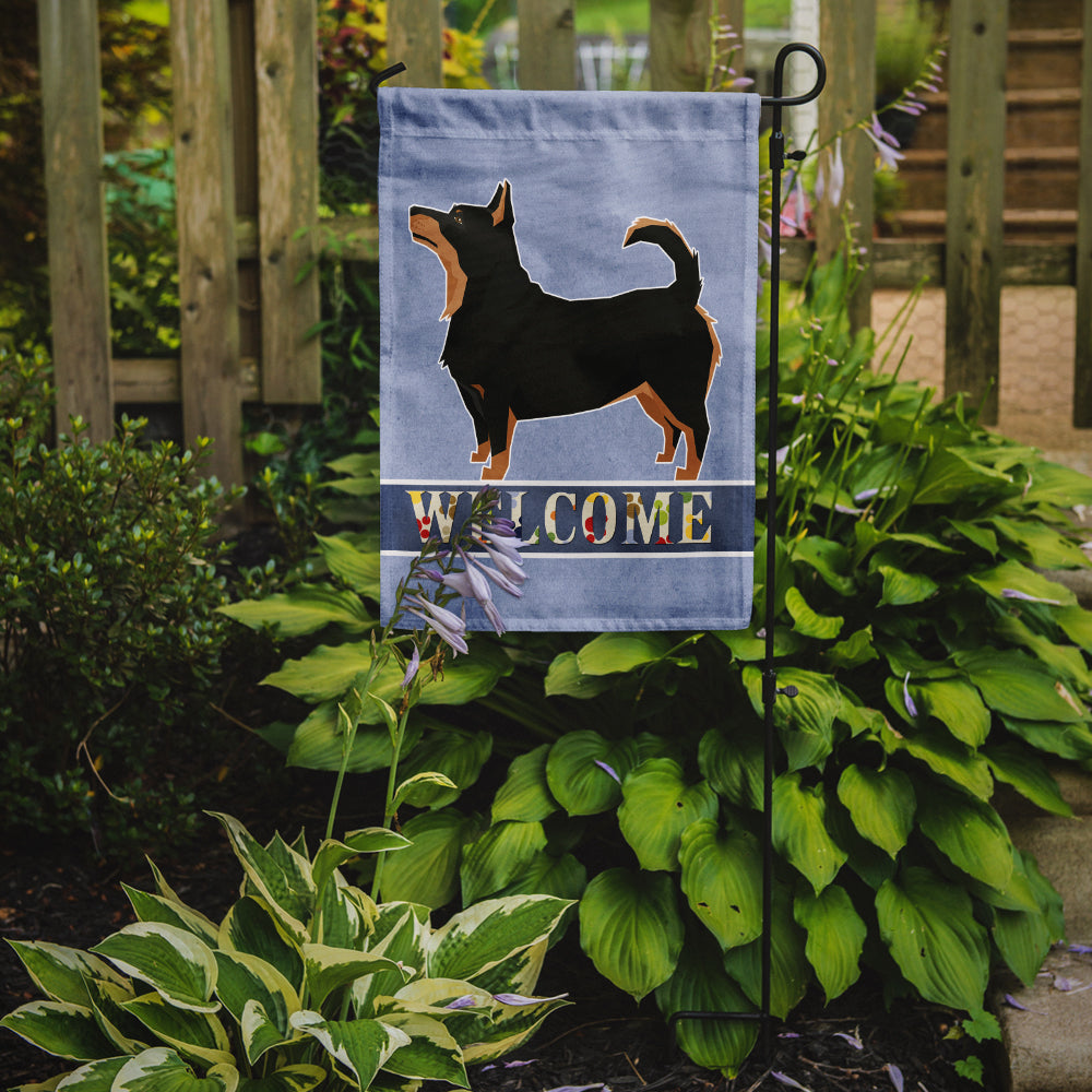 Lancashire Terrier Welcome Flag Garden Size CK3609GF