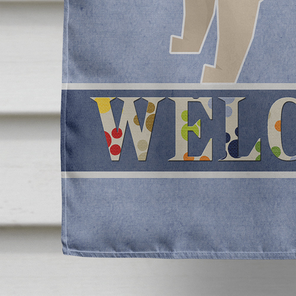 Pug Welcome Flag Canvas House Size CK3616CHF  the-store.com.