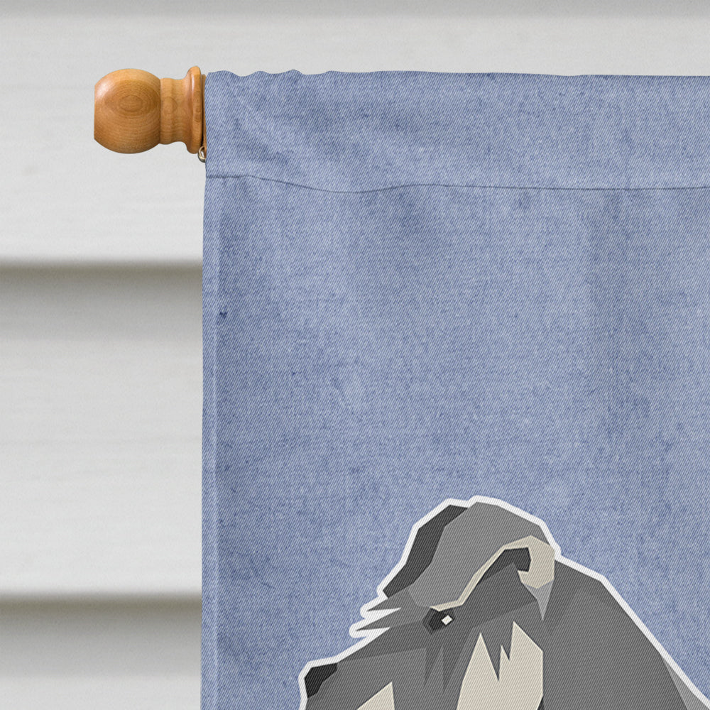 Schnauzer Welcome Flag Canvas House Size CK3618CHF