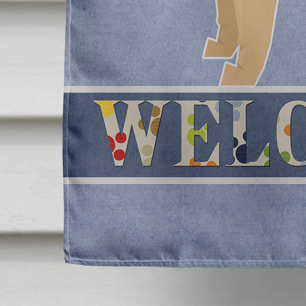 Shar Pei Welcome Flag Canvas House Size CK3621CHF  the-store.com.