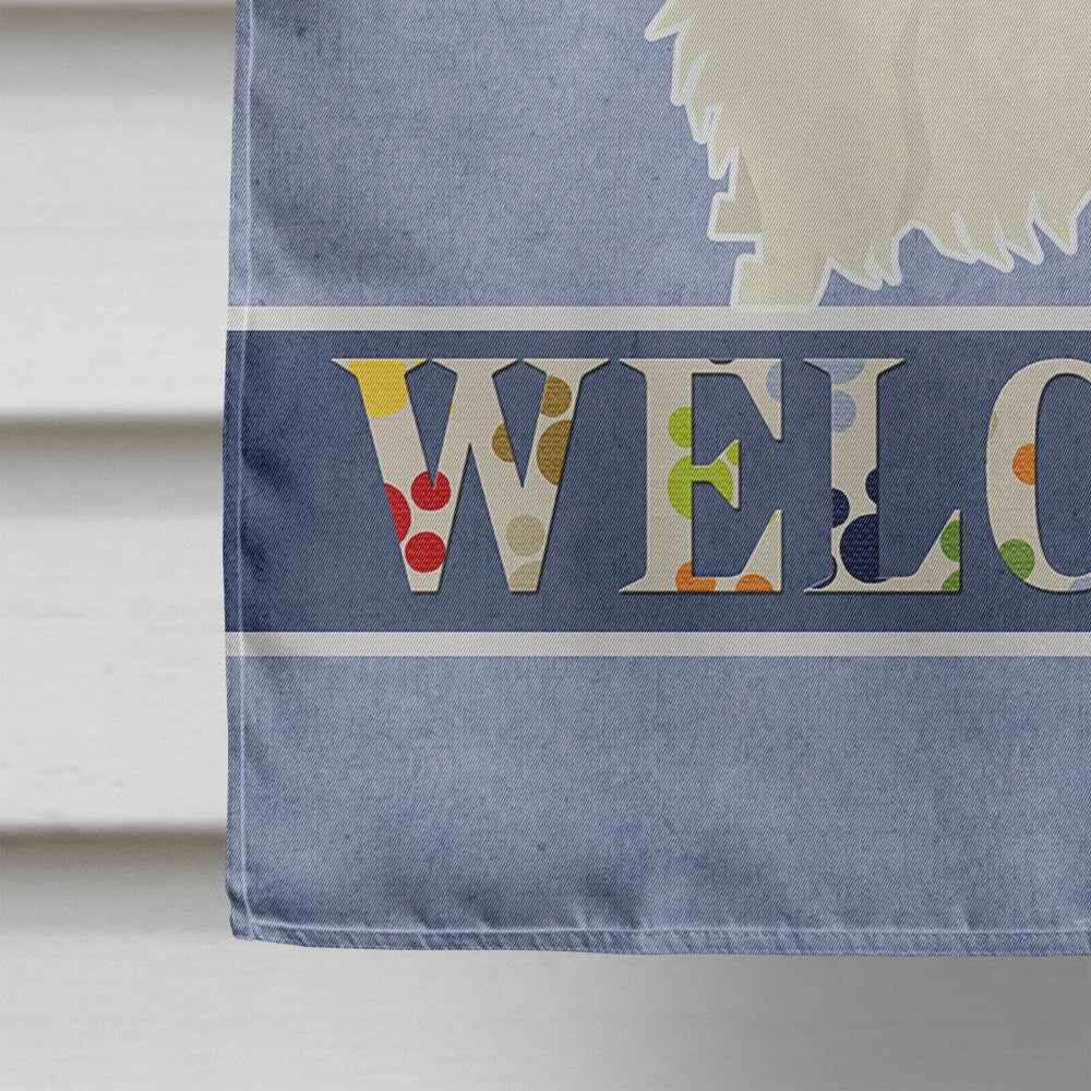 Westie Welcome Flag Canvas House Size CK3628CHF