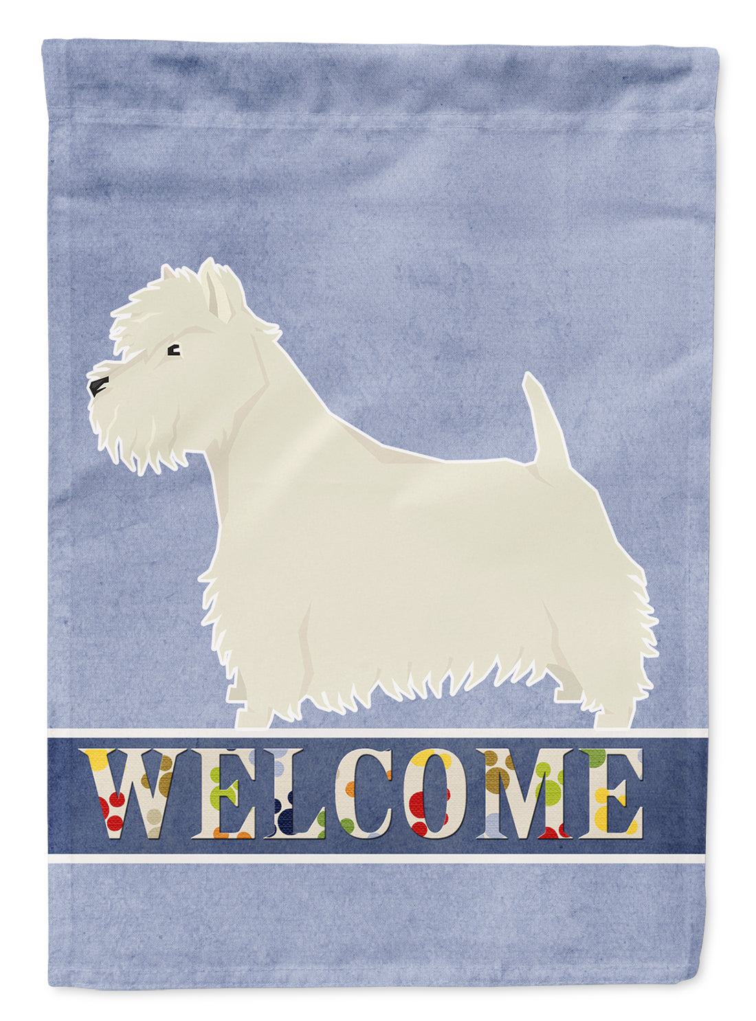 Westie Welcome Flag Canvas House Size CK3628CHF  the-store.com.