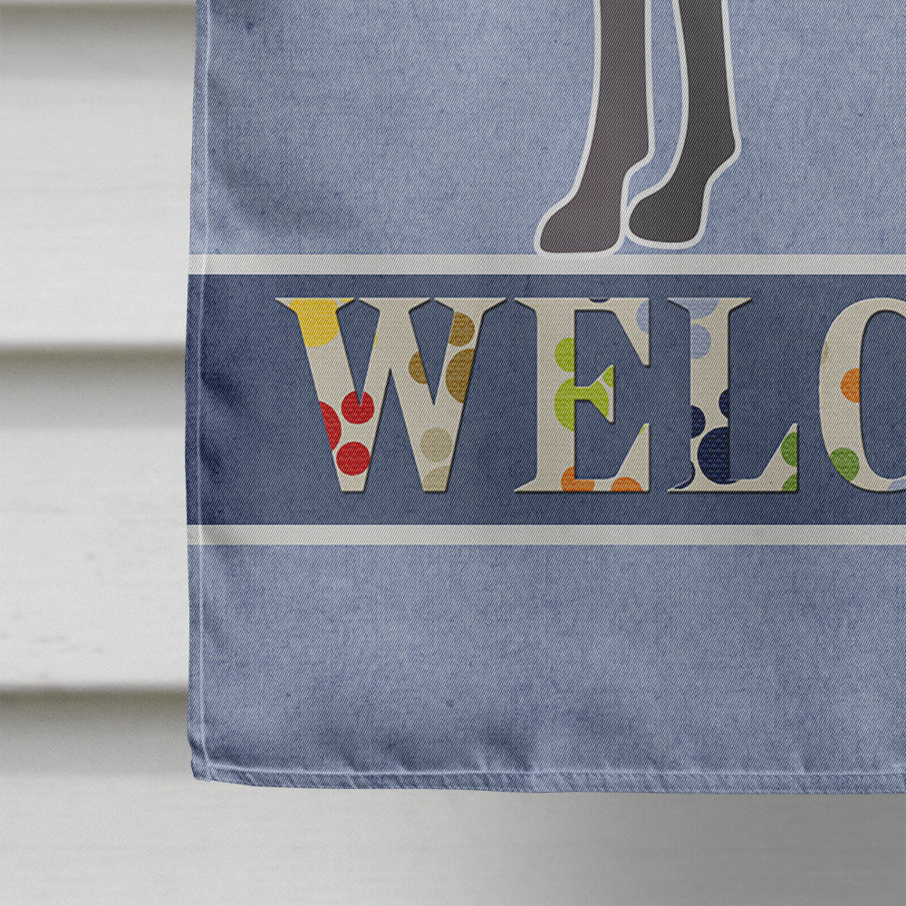 Argentine Pila Dog Welcome Flag Canvas House Size CK3634CHF