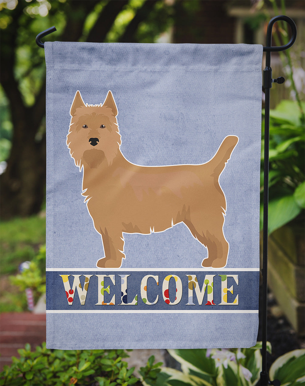 Airedale Terrier Welcome Flag Garden Size CK3636GF  the-store.com.