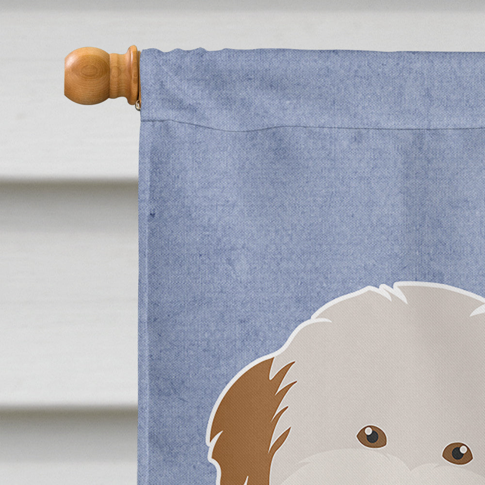 Havanese Welcome Flag Canvas House Size CK3650CHF  the-store.com.