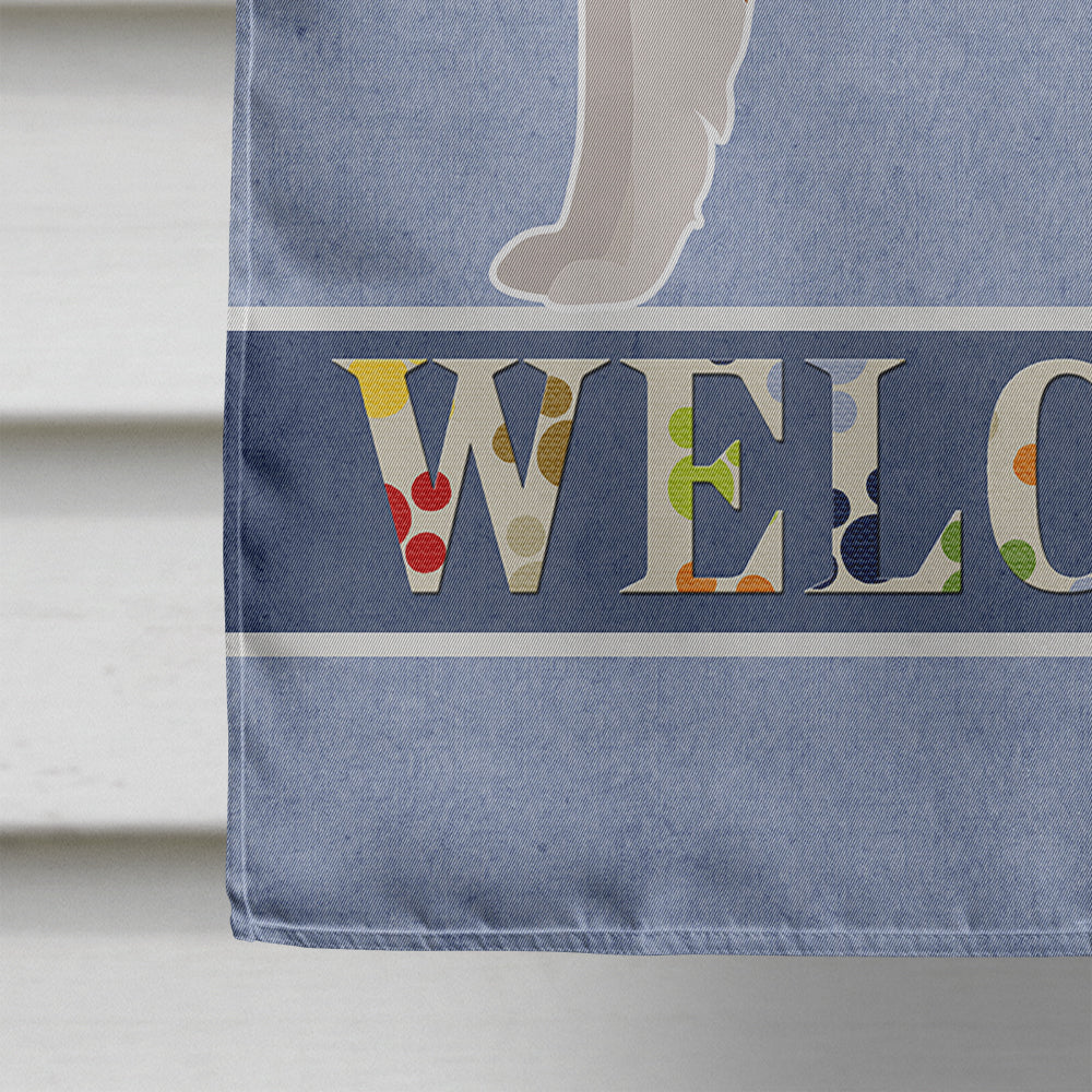 Kromfohrl?nder Welcome Flag Canvas House Size CK3658CHF  the-store.com.