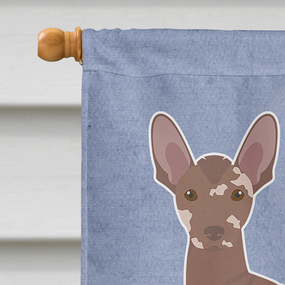 Mexican Hairless Dog Welcome Flag Canvas House Size CK3665CHF  the-store.com.