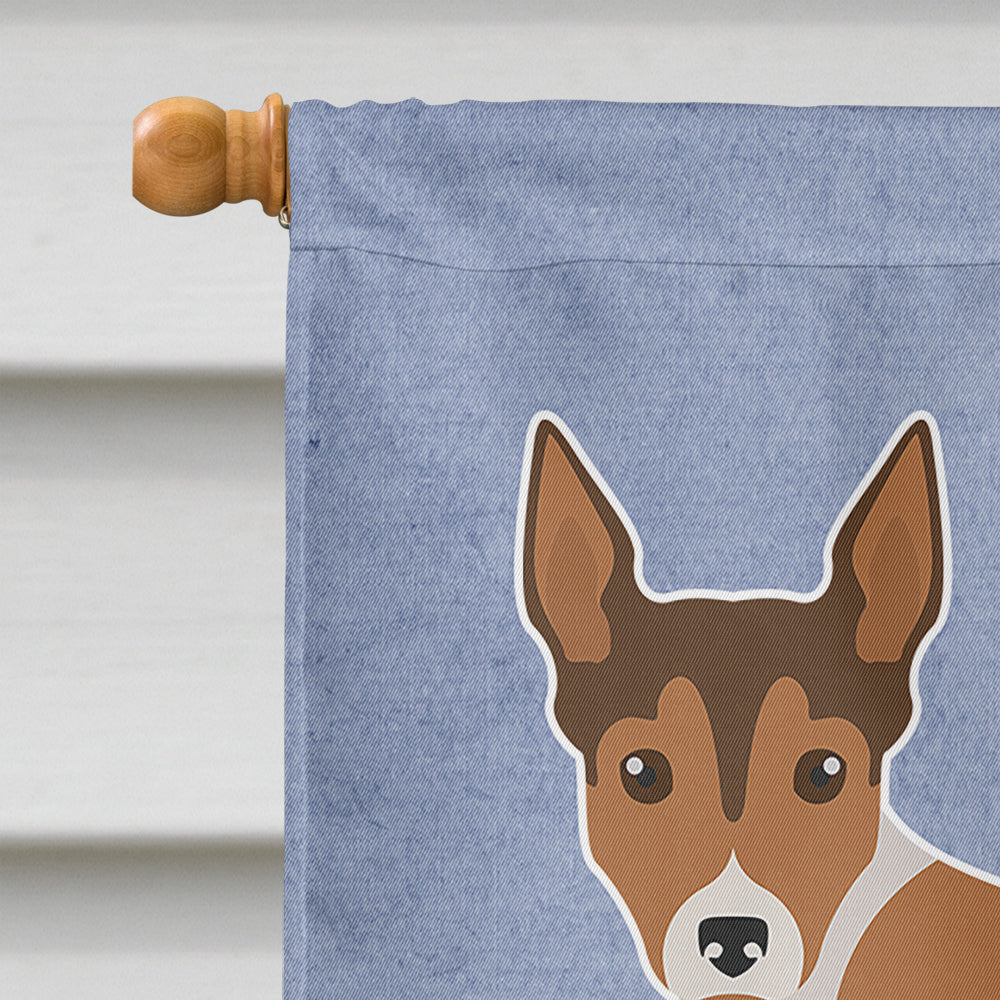 Tenterfield Terrier Welcome Flag Canvas House Size CK3679CHF