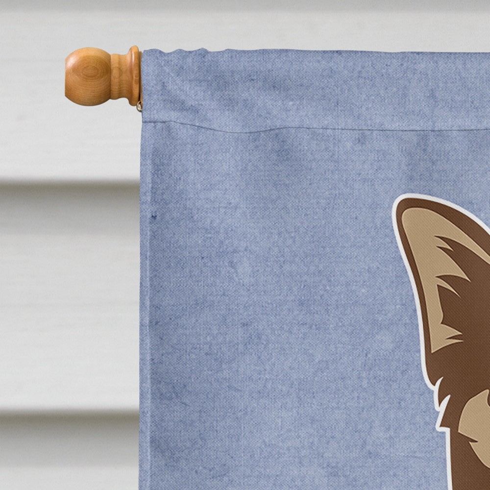 Chihuahua Welcome Flag Canvas House Size CK3688CHF  the-store.com.