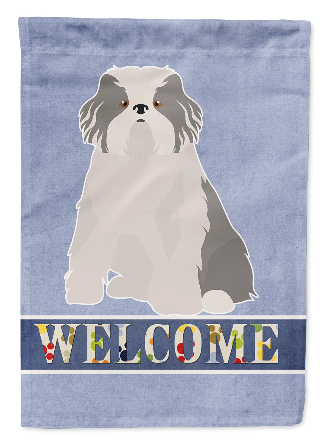 Odis Odessa Domestic Ideal Dog Welcome Flag Canvas House Size CK3696CHF