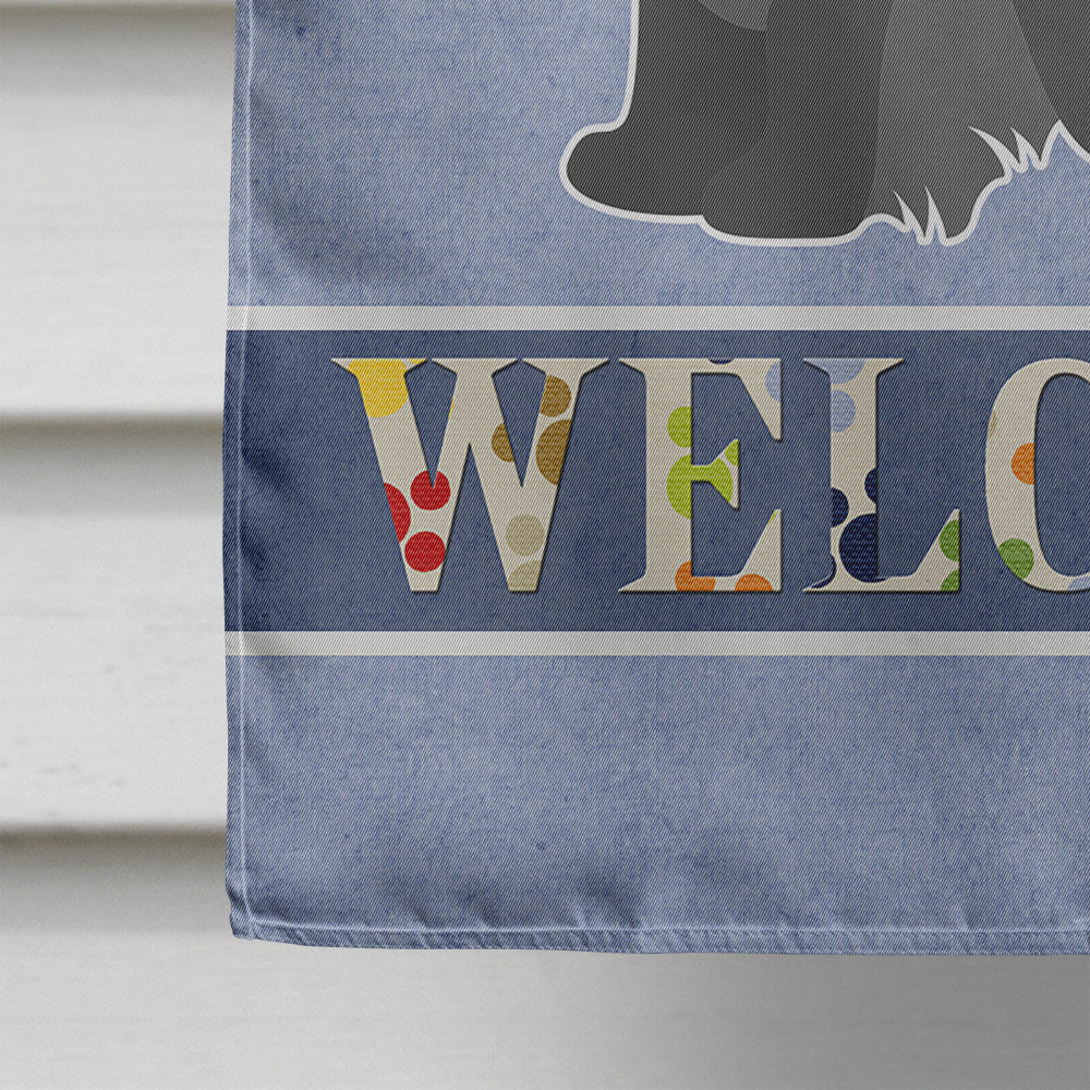 Pekingese Welcome Flag Canvas House Size CK3697CHF  the-store.com.