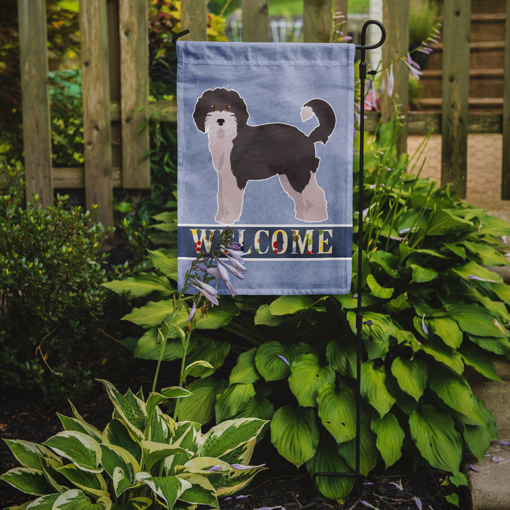 Aussiedoodle #1 Welcome Flag Garden Size CK3706GF  the-store.com.