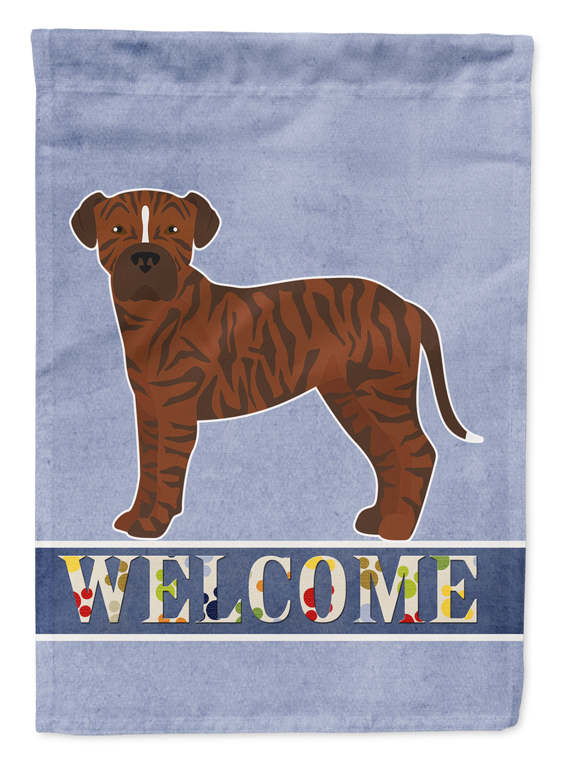 Bullboxer Welcome Flag Canvas House Size CK3715CHF  the-store.com.