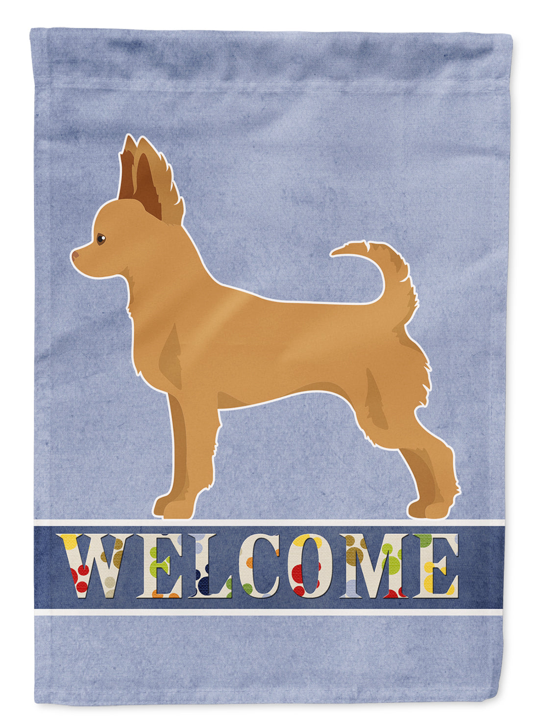 Tan Chion Welcome Flag Canvas House Size CK3720CHF