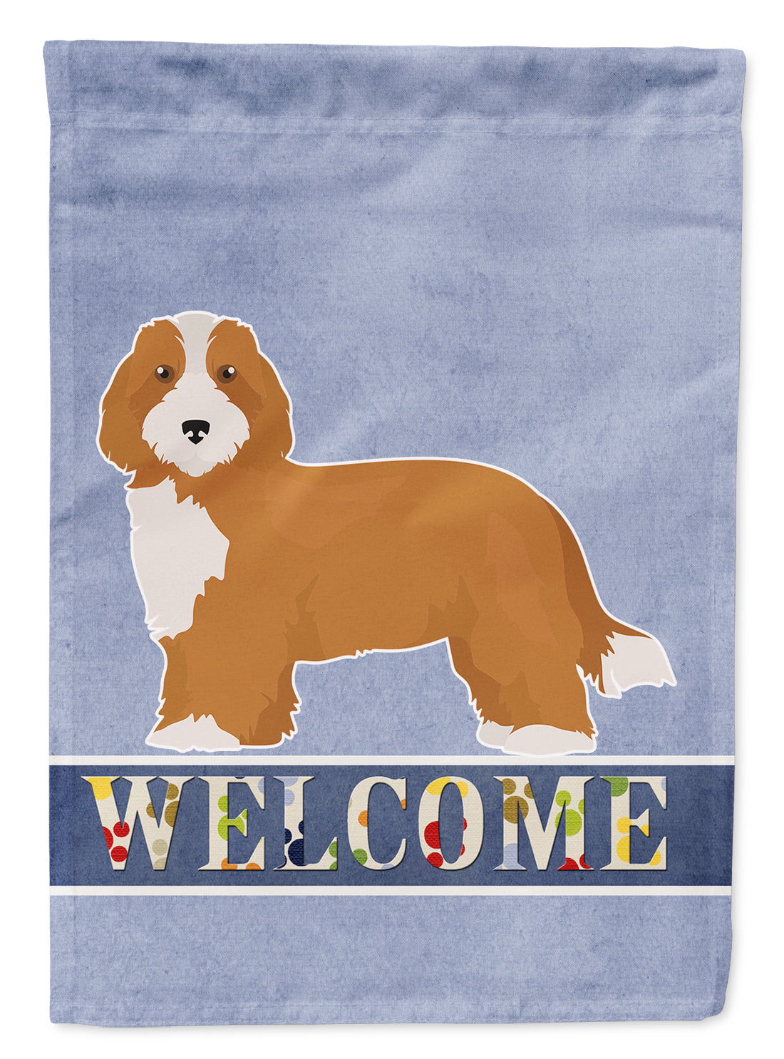 Doxiepoo #2 Welcome Flag Canvas House Size CK3733CHF