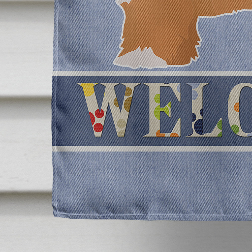Doxiepoo #2 Welcome Flag Canvas House Size CK3733CHF  the-store.com.