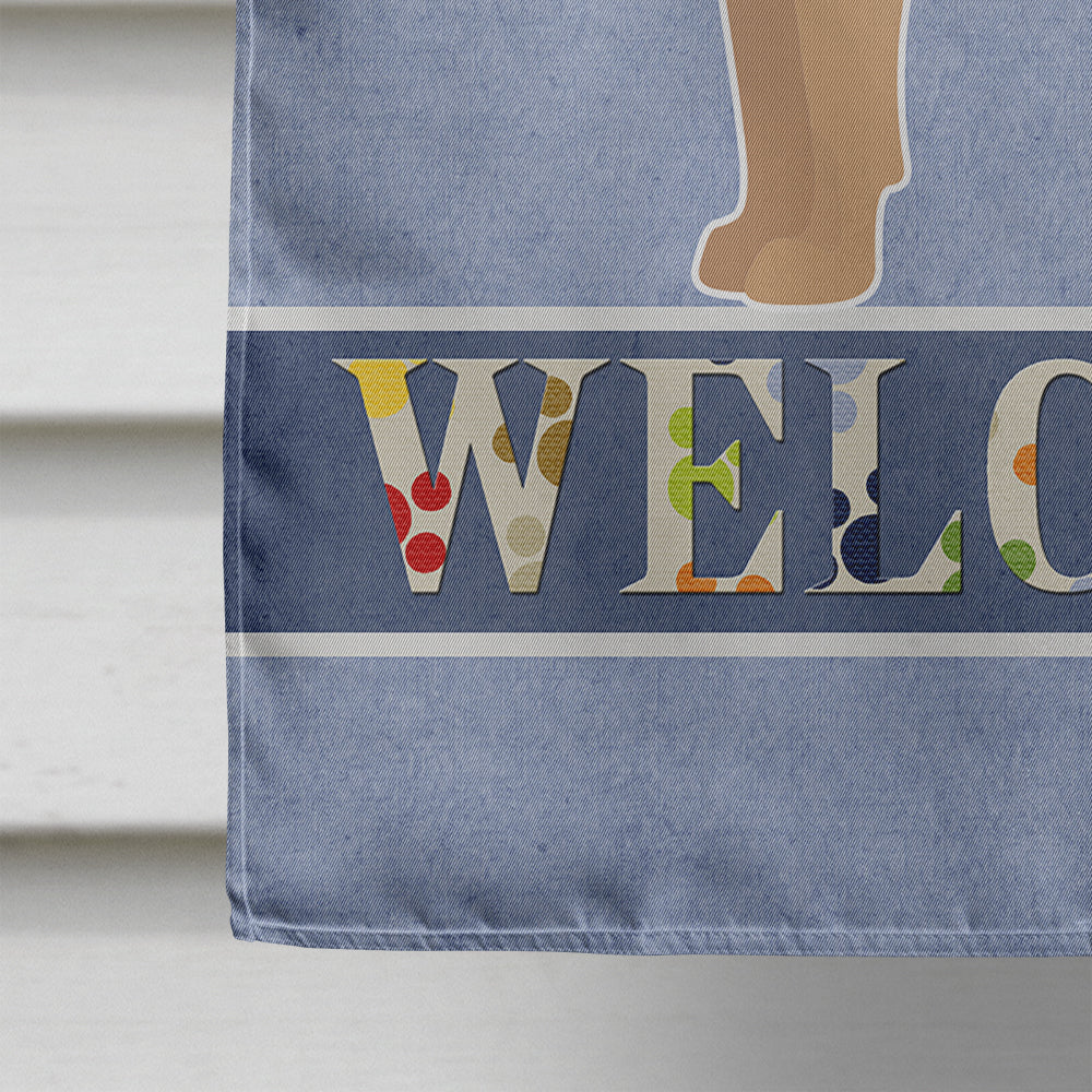 Tan Jug Welcome Flag Canvas House Size CK3751CHF  the-store.com.