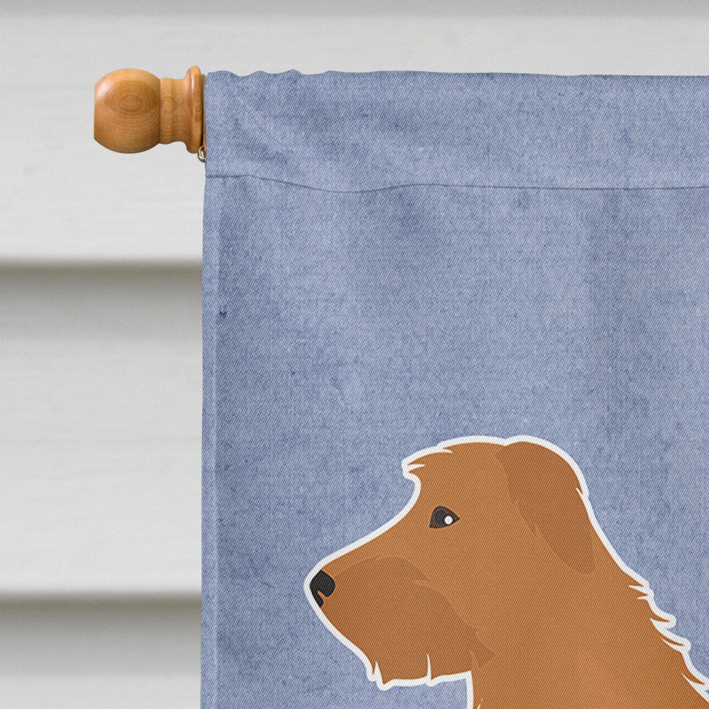 Lurcher #2 Welcome Flag Canvas House Size CK3757CHF  the-store.com.