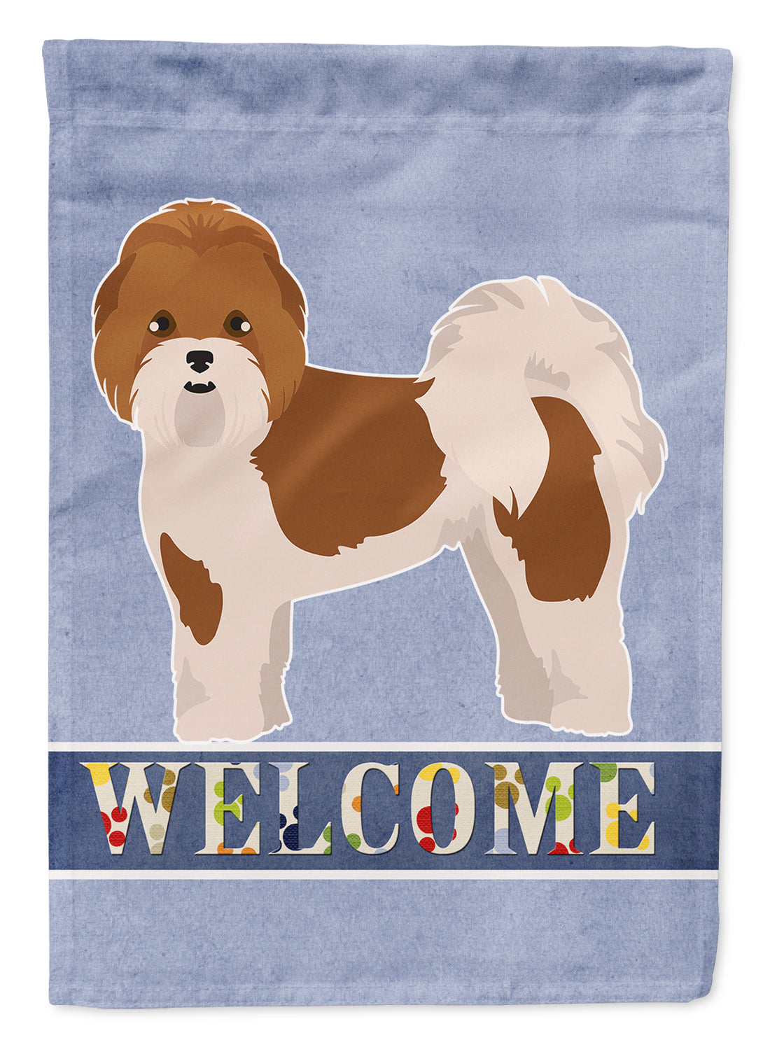 Mal-Shi Welcome Flag Canvas House Size CK3759CHF