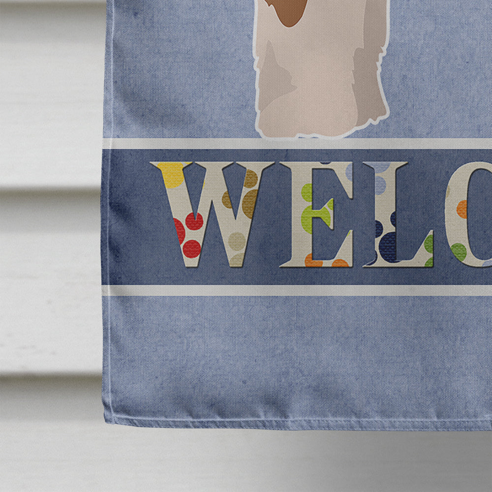Mal-Shi Welcome Flag Canvas House Size CK3759CHF  the-store.com.