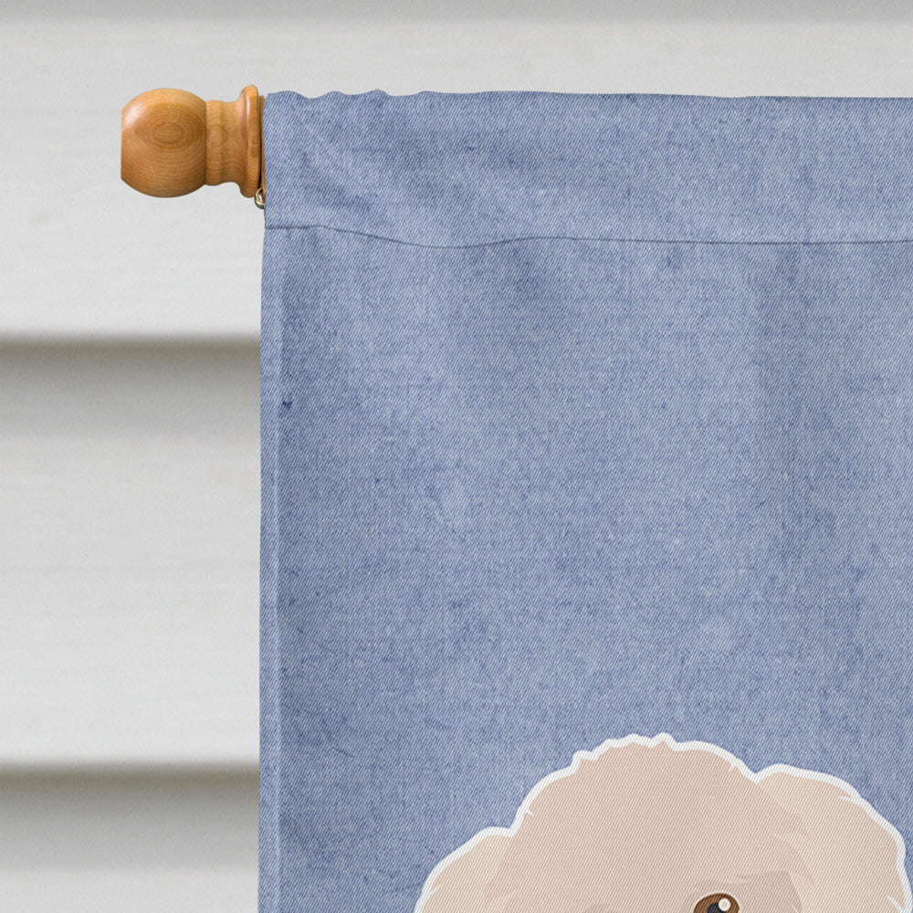 Maltipoo Welcome Flag Canvas House Size CK3760CHF