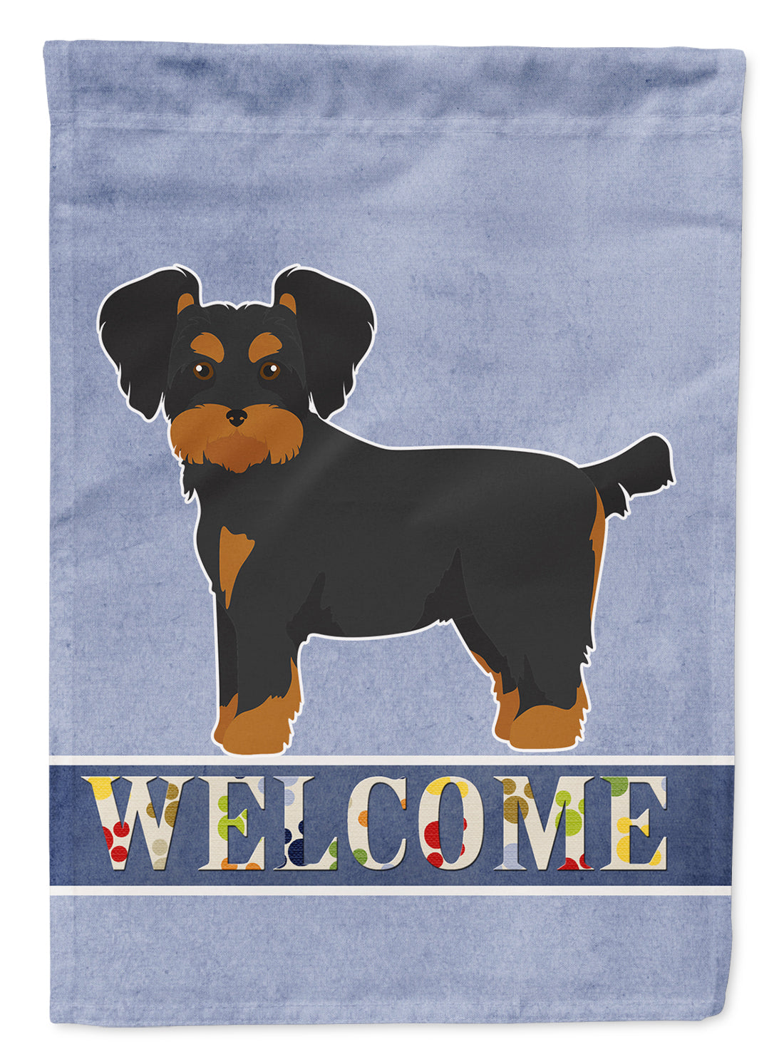 Morkie Welcome Flag Garden Size CK3762GF  the-store.com.