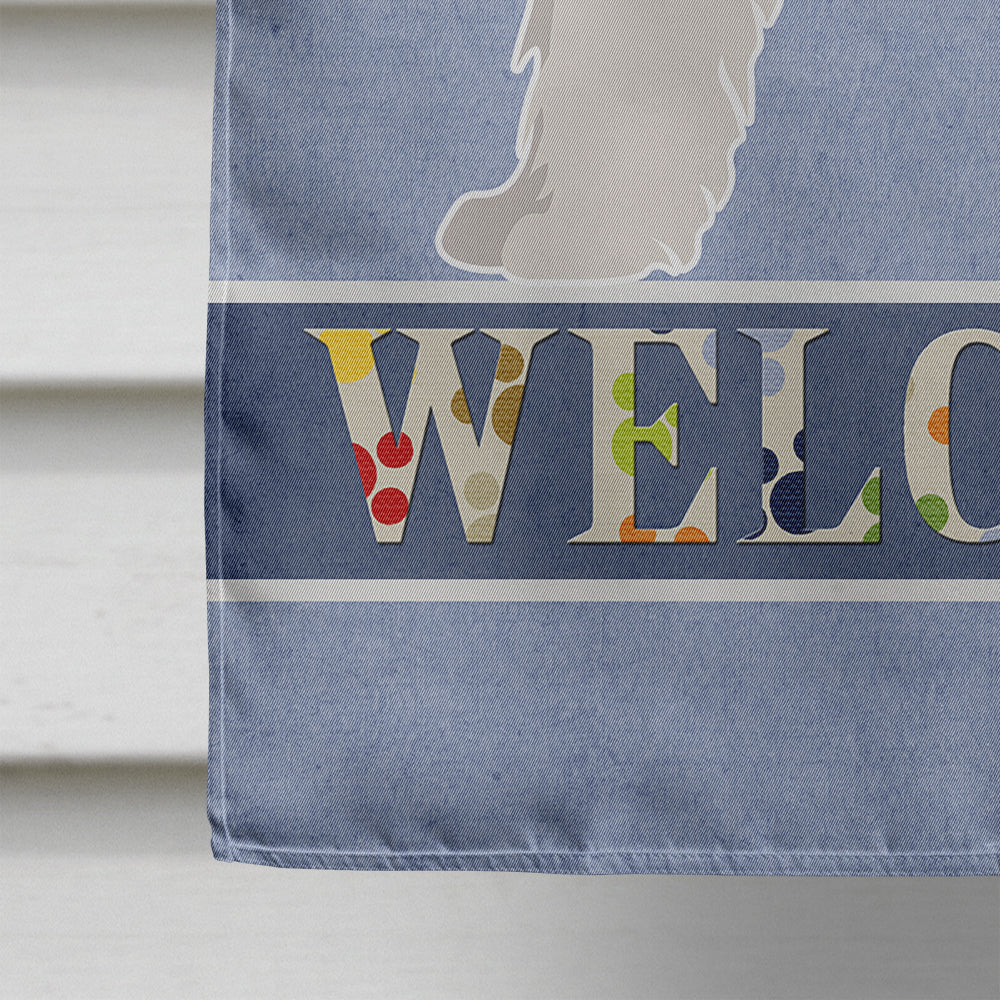 Sheepadoodle Welcome Flag Canvas House Size CK3773CHF  the-store.com.