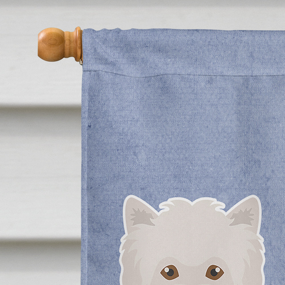 Westiepoo #2 Welcome Flag Canvas House Size CK3785CHF