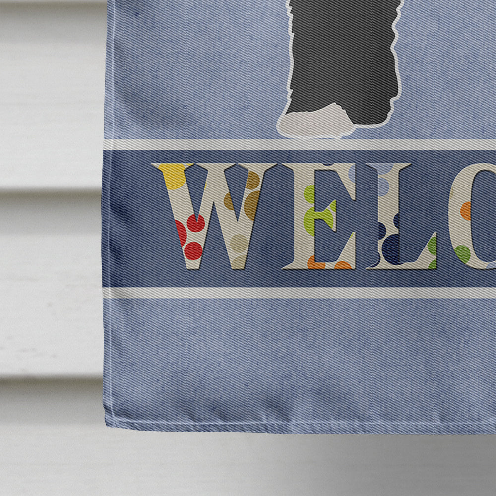 Whoodle #2 Welcome Flag Canvas House Size CK3787CHF  the-store.com.
