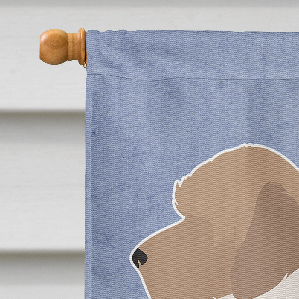 Yorkiepoo #2 Welcome Flag Canvas House Size CK3789CHF  the-store.com.