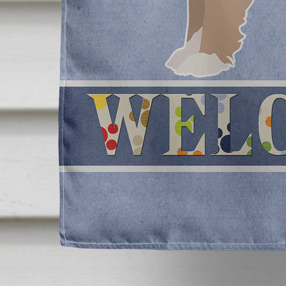 Yorkiepoo #2 Welcome Flag Canvas House Size CK3789CHF  the-store.com.