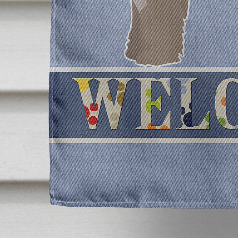 Zuchon #1 Welcome Flag Canvas House Size CK3790CHF  the-store.com.