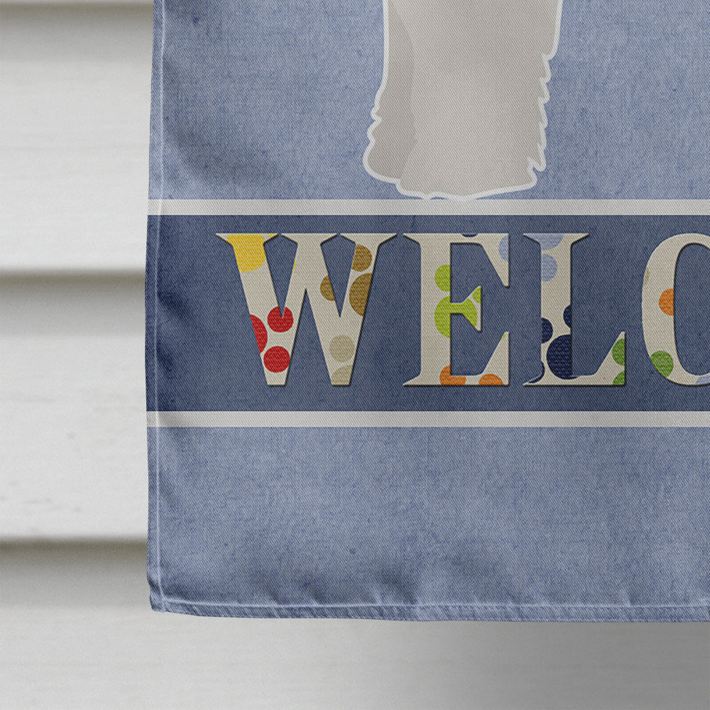Zuchon #2 Welcome Flag Canvas House Size CK3791CHF  the-store.com.