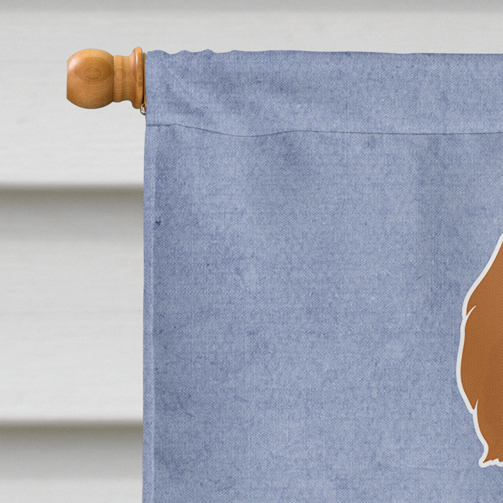 Shih Poo #3 Welcome Flag Canvas House Size CK3797CHF