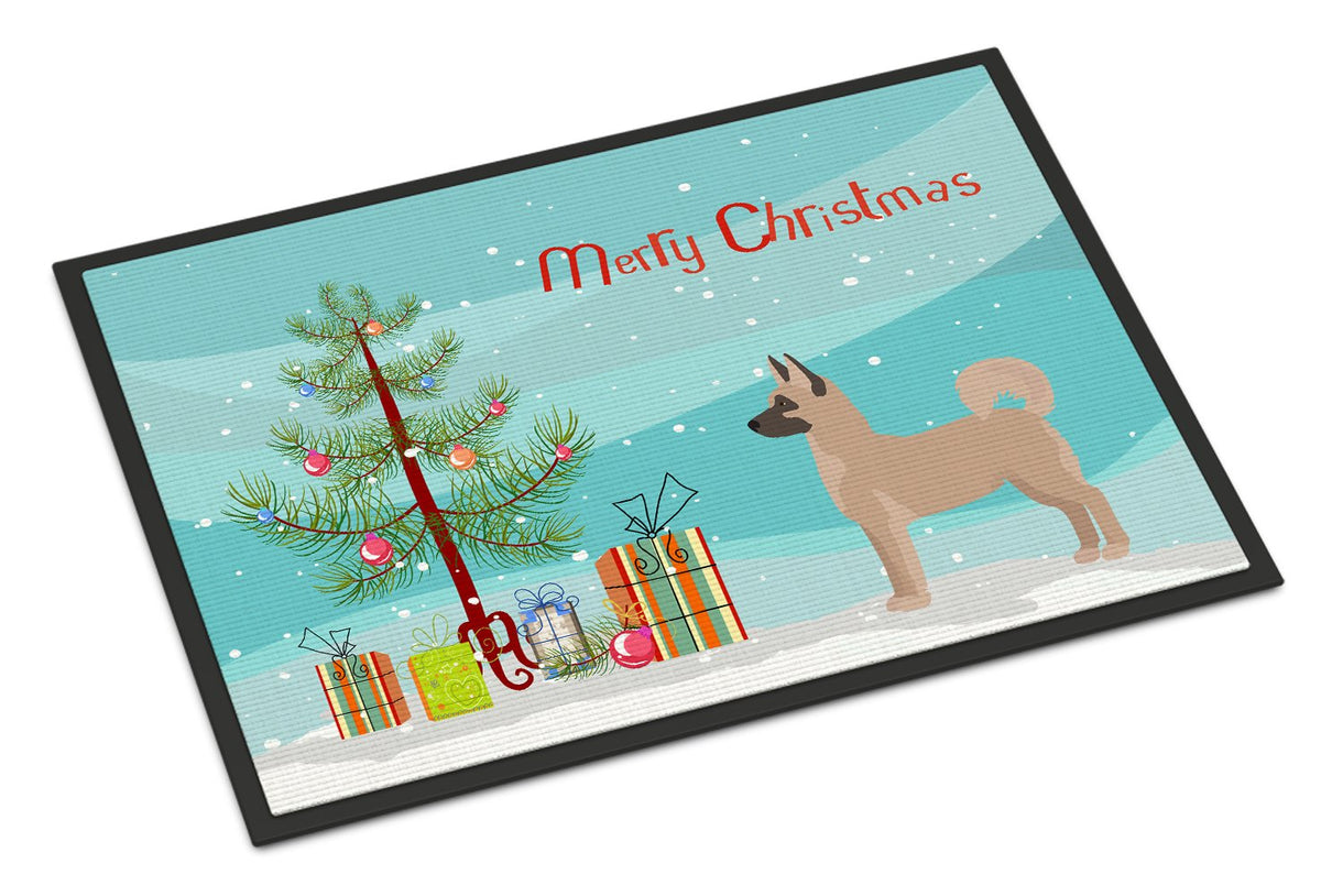 Akita Shepherd Christmas Tree Indoor or Outdoor Mat 24x36 CK3799JMAT by Caroline&#39;s Treasures