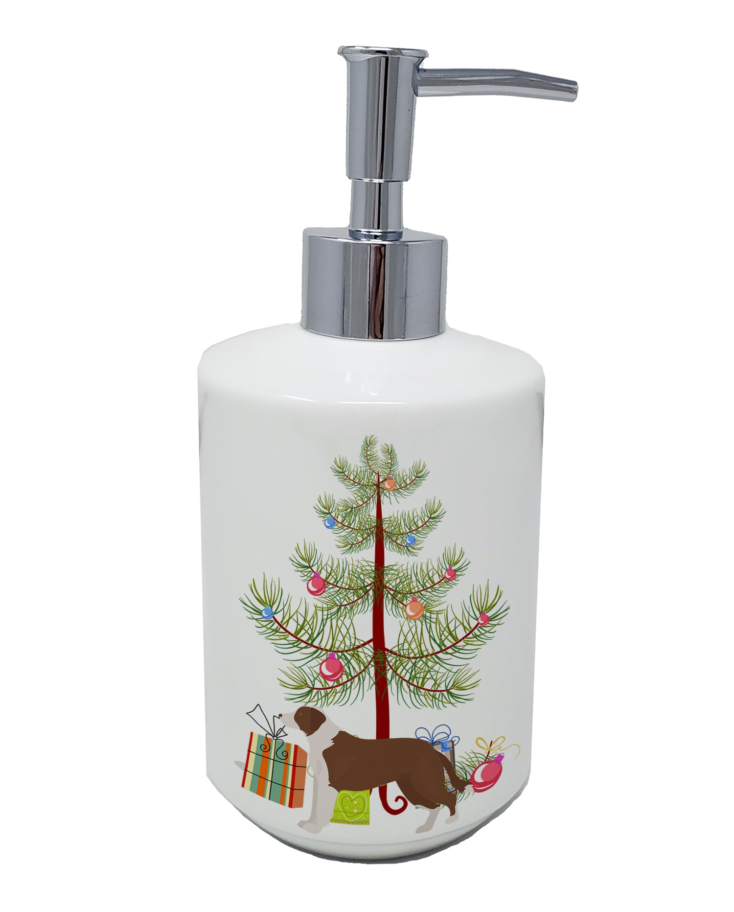 Buy this Borador Christmas Tree Ceramic Soap Dispenser