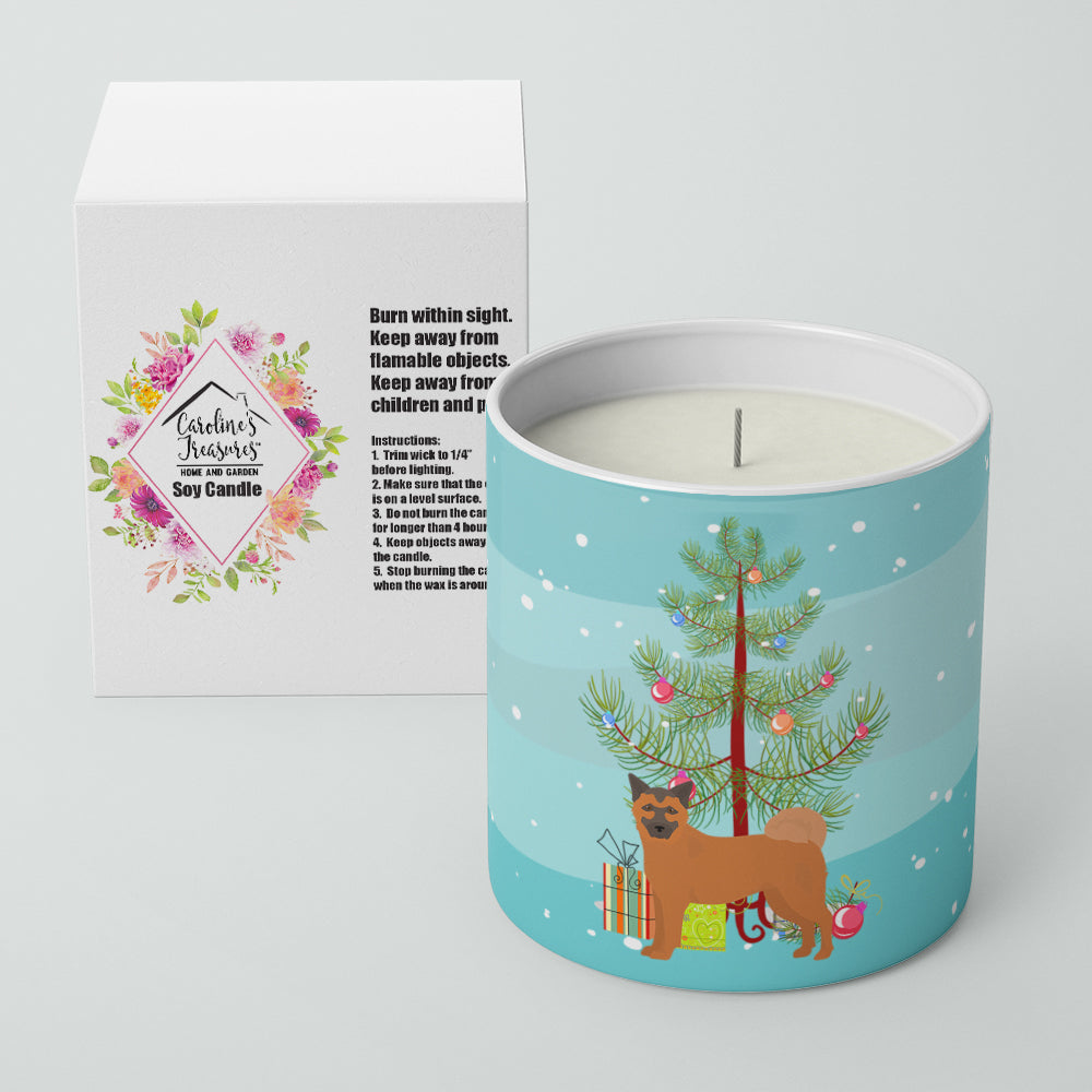 Chow Shepherd Christmas Tree 10 oz Decorative Soy Candle - the-store.com