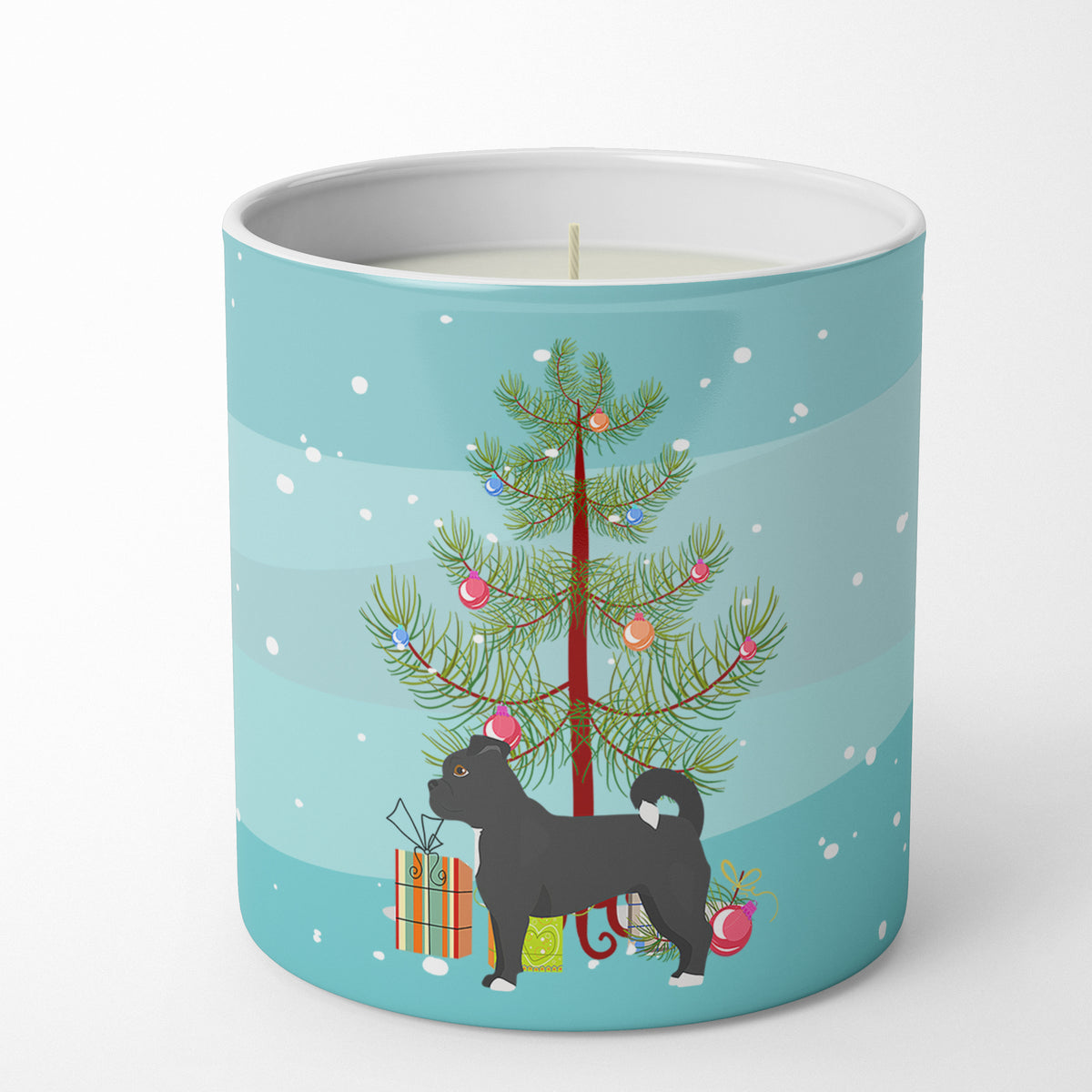 Buy this Black Chug Christmas Tree 10 oz Decorative Soy Candle