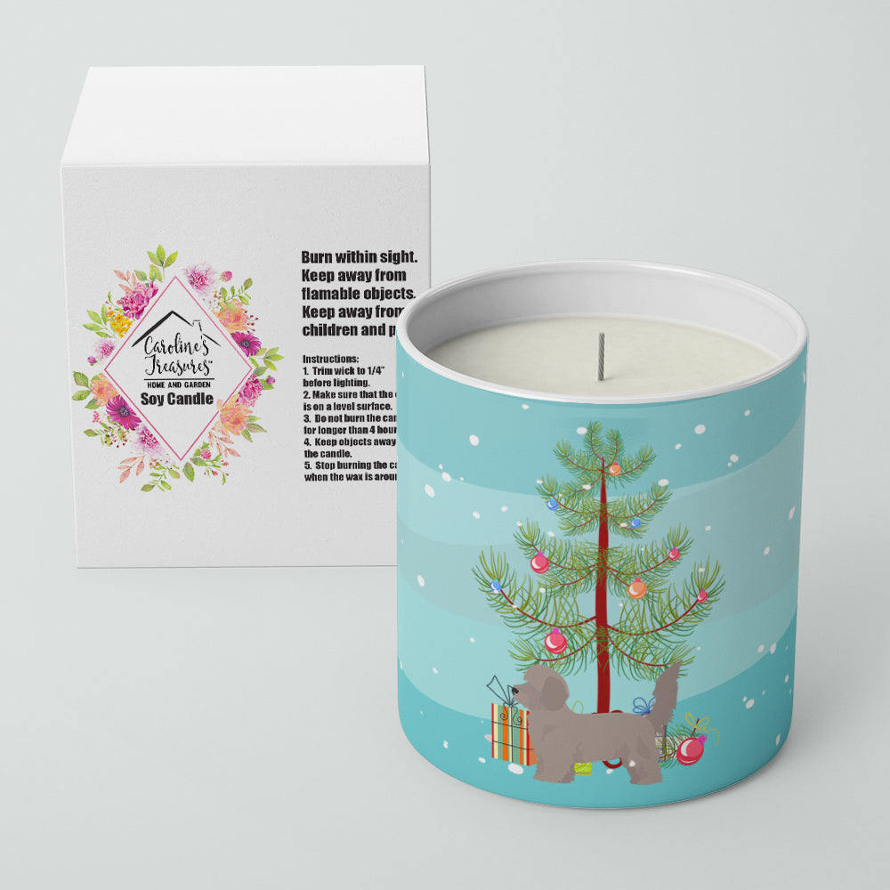 Doxiepoo Christmas Tree 10 oz Decorative Soy Candle - the-store.com