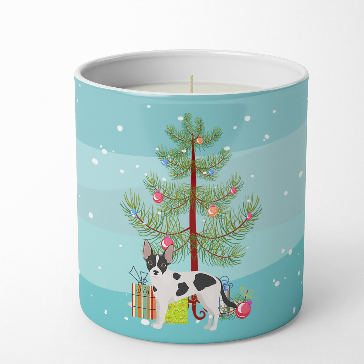 Buy this Jackhuahua Christmas Tree 10 oz Decorative Soy Candle