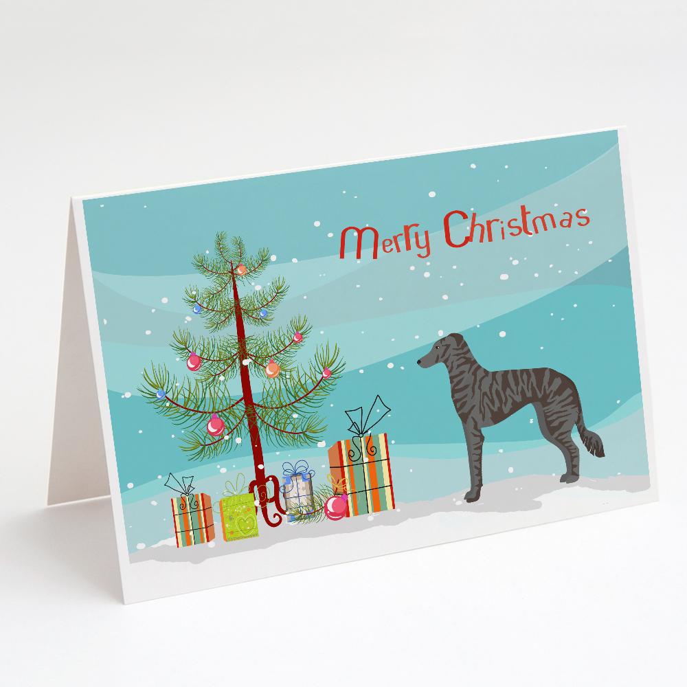 Buy this Longdog Christmas Tree Greeting Cards and Envelopes Pack of 8