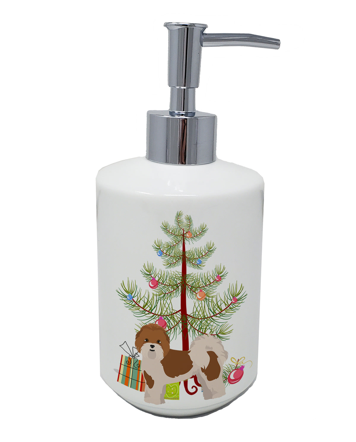 Buy this Mal-Shi Christmas Tree Ceramic Soap Dispenser