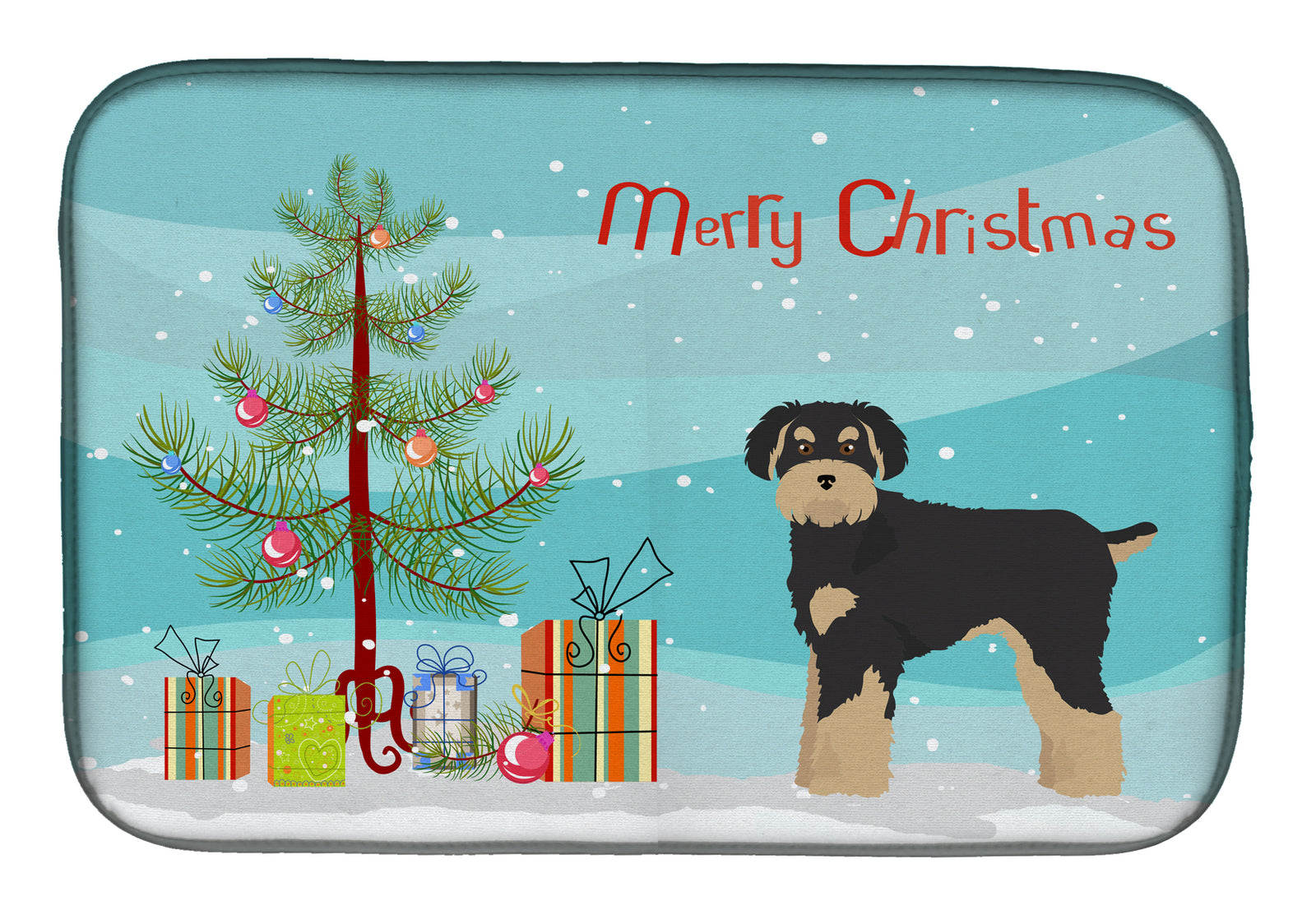 Schnoodle Christmas Tree Dish Drying Mat CK3866DDM  the-store.com.