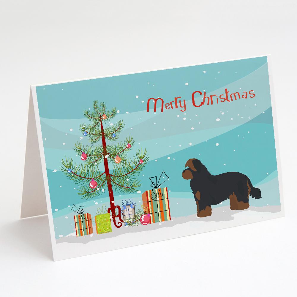 Buy this Shorkie #1 Christmas Tree Greeting Cards and Envelopes Pack of 8